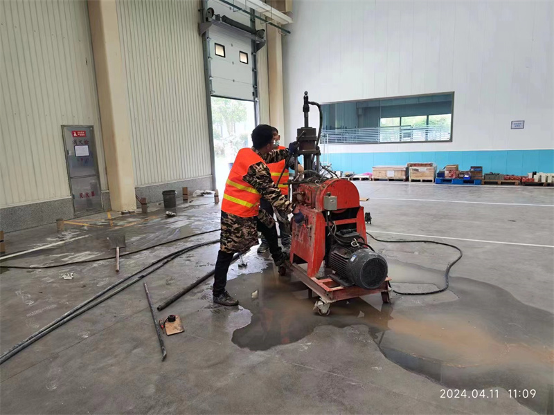 石家庄厂房地面下沉塌陷注浆加固施工